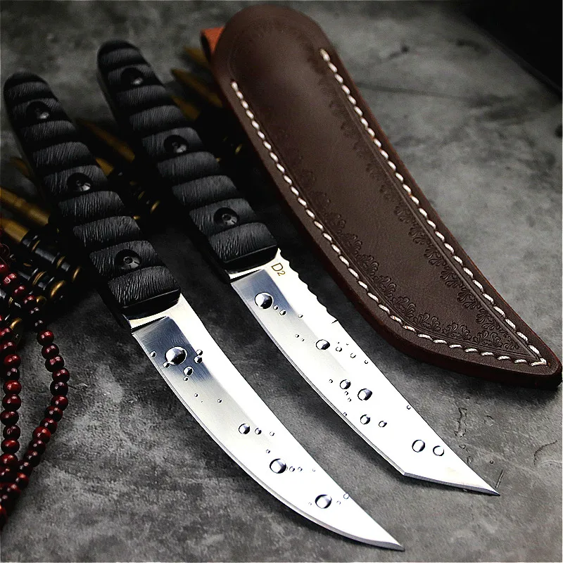 Японский зеркальсветильник легкий интегрированный плотный прямой нож D2 острый