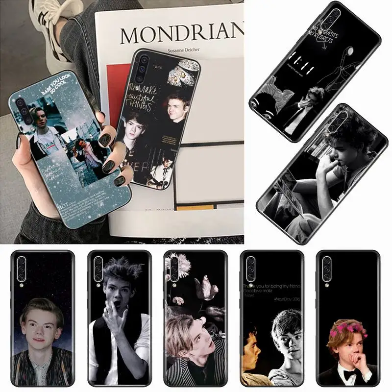 

Thomas Sangster Actors Phone Case For Samsung galaxy A S note 10 12 20 32 40 50 51 52 70 71 72 21 fe s ultra plus