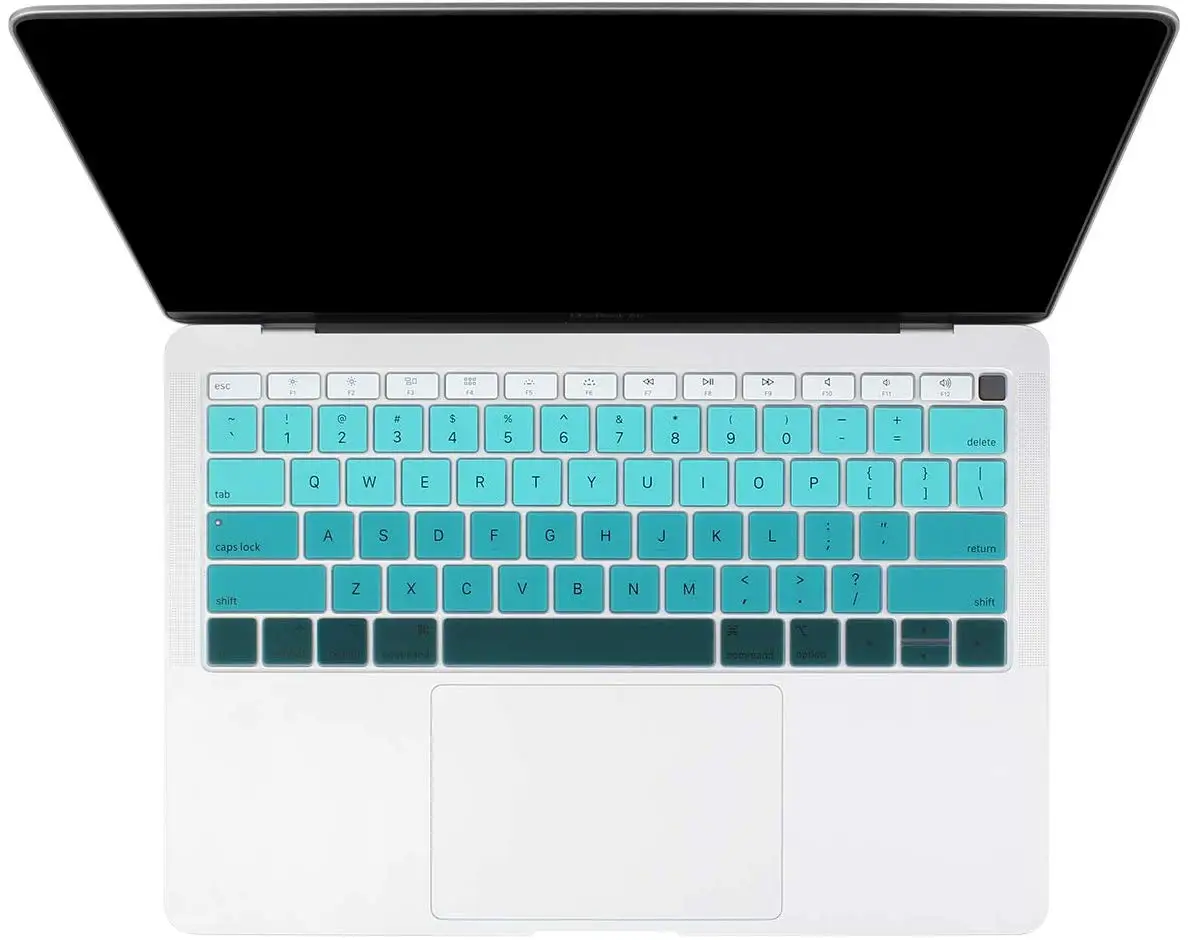 Силиконовая крышка клавиатуры для Macbook NEW Air 13 с дисплеем retina и сенсорной идентификацией модели A1932