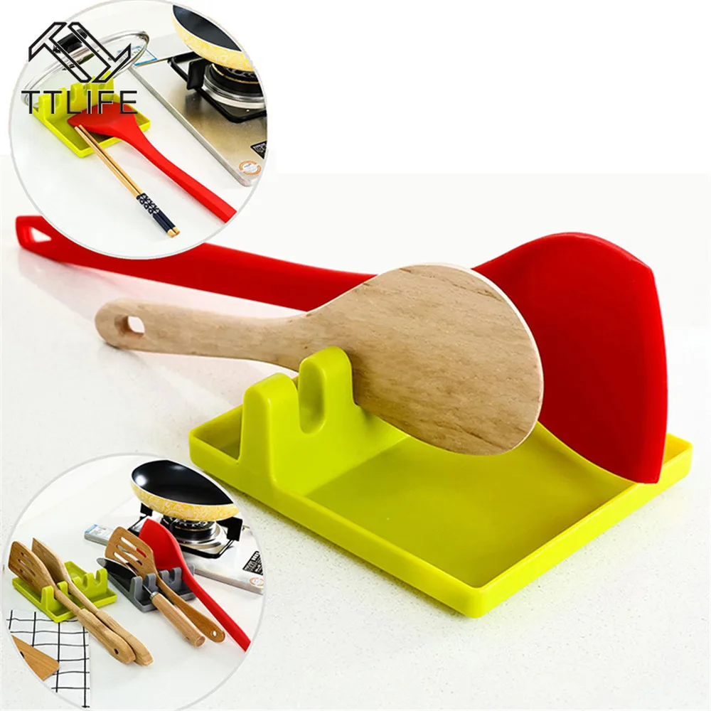 Лопатка ковш полка подставка для ложки держатель крышки кастрюли стойка крышка