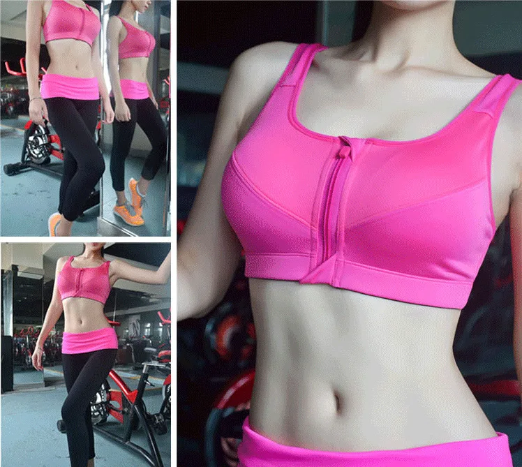 

Women Sports Bra Mesh Seamless Fitness Tops Padded Cut Out Fitness Bra Ombre Gray Sexy Sportwear Running Gym Shirts Ladies