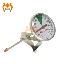 Instant Read Stainless Steel Kitchen Food Cooking Milk Coffee Probe Thermometer Household Oven BBQ Food Meat Temperature Gauge
