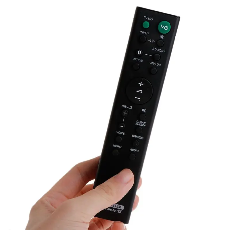 

Remote Control RMT-AH100U Replacement for Sony System Soundbar Bluetooth AV HT-CT180 SA-CT180 Television Replacement