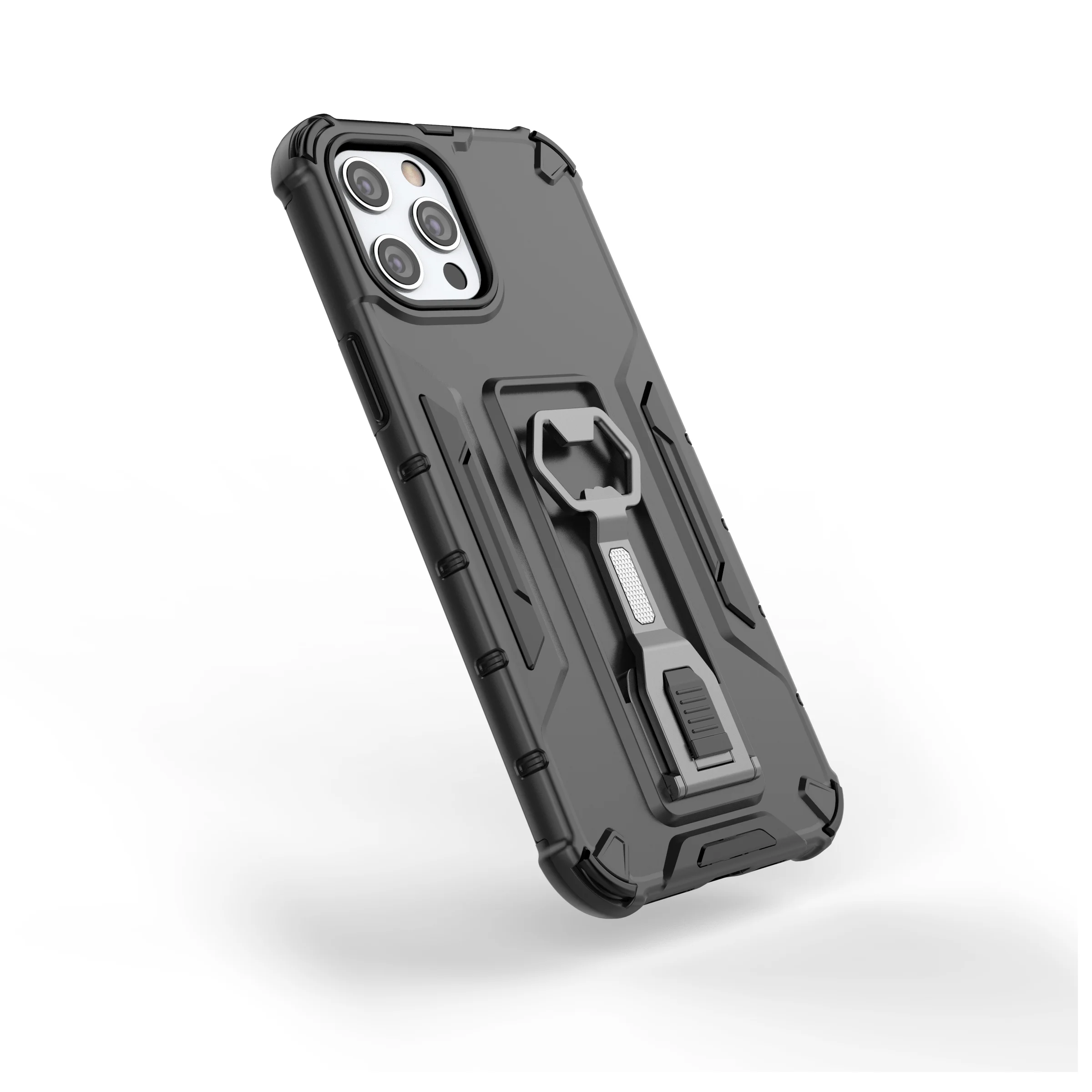 

Men's outdoor case for the iphone 12pro Max fashion bracket fall case x s Max x r x 11Pro field military protective cover