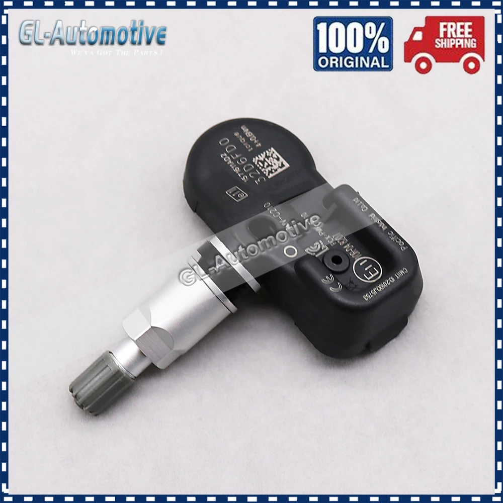 Набор (4) датчиков давления в шинах TPMS 42607-42021 для Lexus CT ES GX LC Toyota Camry 28103CA010 28103CA101 433