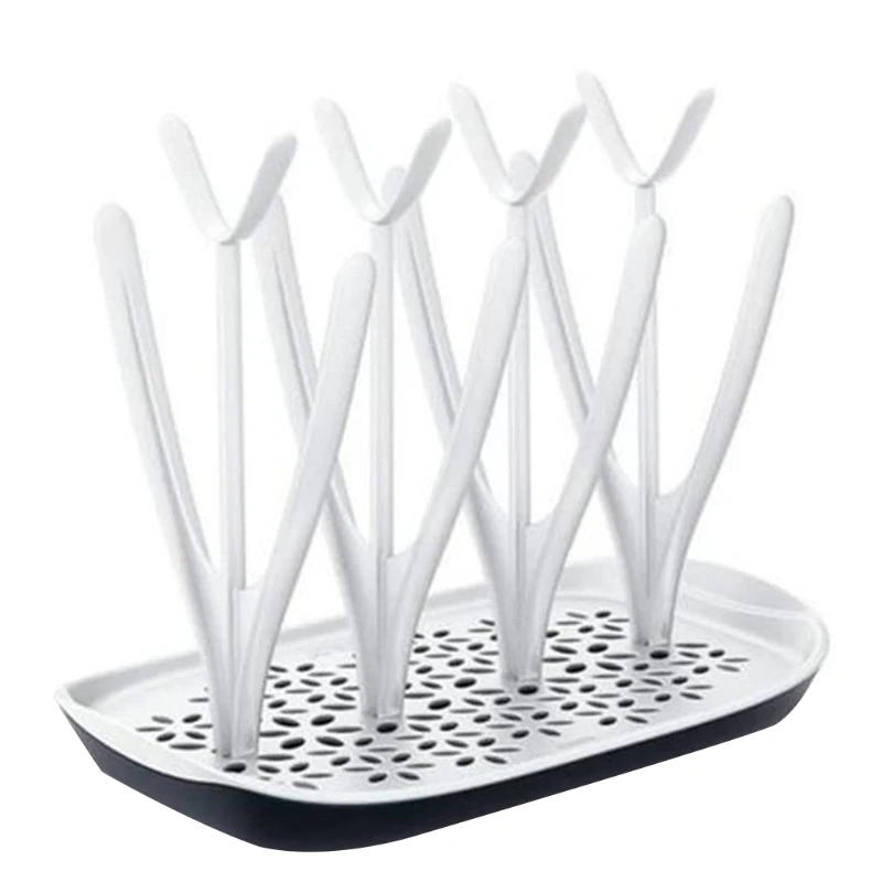 

Bottle Drying Rack Baby Nipple Cup Storage Frame Multi-function Drain Tray