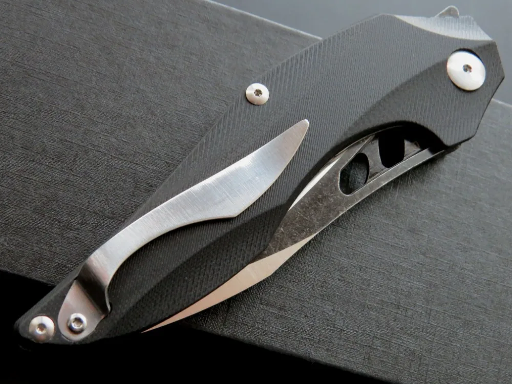 Складной нож EF226 лезвие D2 Ручка G10 шарикоподшипниковые кемпинговые ножи военный