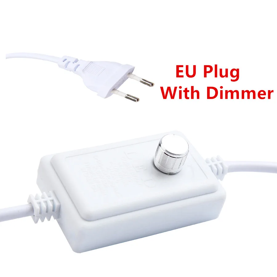 Светодиодная лента 220 В гибкая SMD 5050 1 м 5 10 15 20 Водонепроницаемая IP67 с диммером