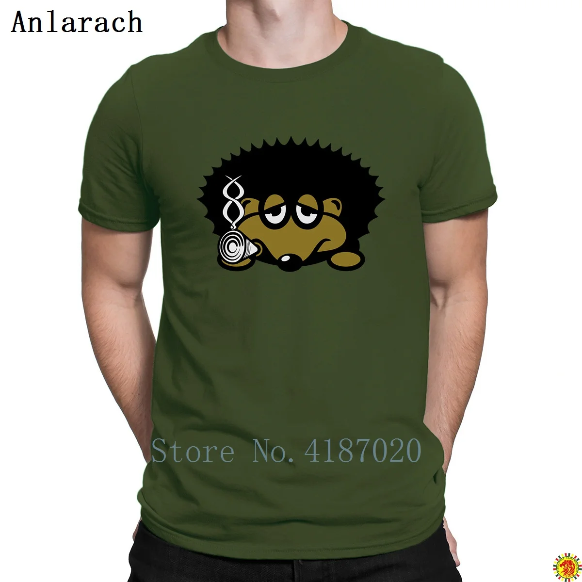 Kiffen Hedgehog футболки с натуральным составом высокое качество мужской костюм