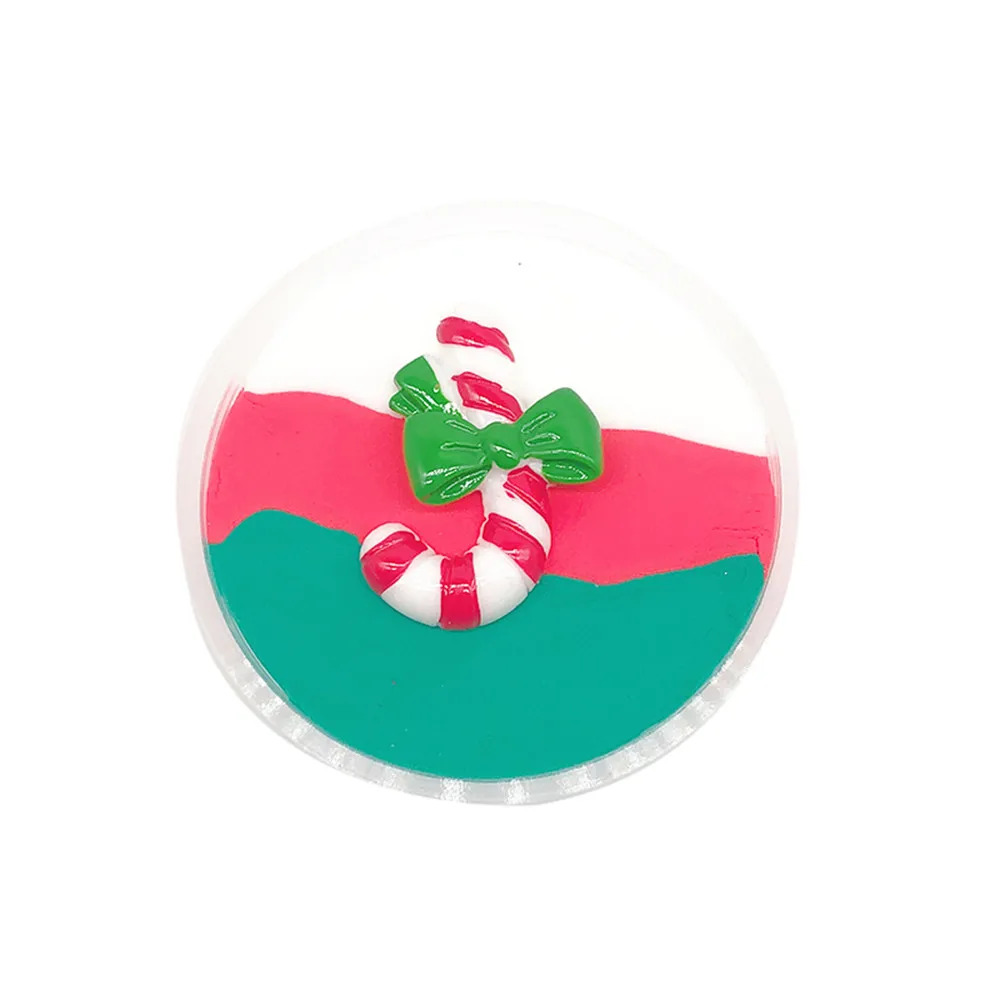 Рождественские украшения для дома, шпатлевка для рождественской елки, грязи, слизи, ароматическая игрушка для снятия стресса, глина, шламовая игрушка для подарка D3092