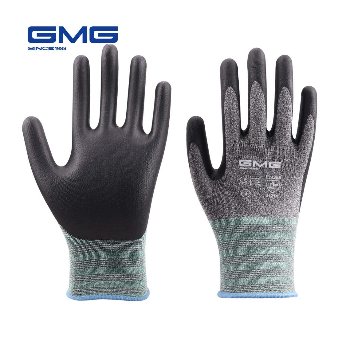 

Hot Sales 3 Pairs Work Gloves GMG Safety Garden Mechanic Protective Gloves Women Men Gloves Nitrile Safety Working Glove Gloves