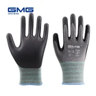 GMG рабочие перчатки 3 пары нескользящие перчатки покрытие садовые перчатки для сенсорного экрана с защитой от Экран работы механика перчатки для женщин и мужчин