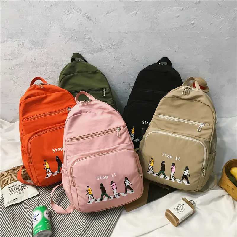 Водонепроницаемый нейлоновый рюкзак Menghuo для женщин дорожные сумки с