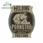 EARLFAMILY 13 см для сварочной сварки, наклейки на автомобиль, холодильник, наклейка для защиты от солнца, камперфургон, виниловый материал, граффити, RV, JDM, фургон