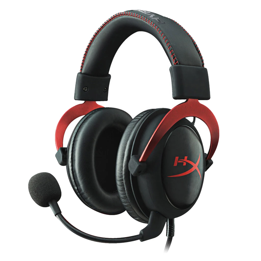 Игровая гарнитура HyperX Cloud II 7 1 Surround Sound съемный микрофон работает с ПК для PS4 Для Xbox