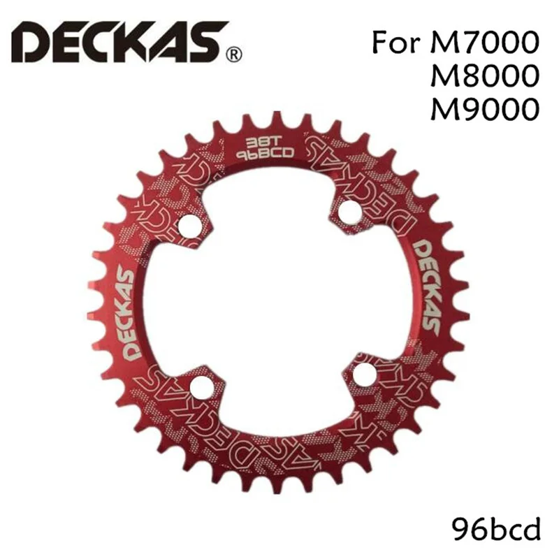 Deckas круглая овальная звезда 96BCD для горного велосипеда 96bcds велосипед 32T 34T 36T 38T