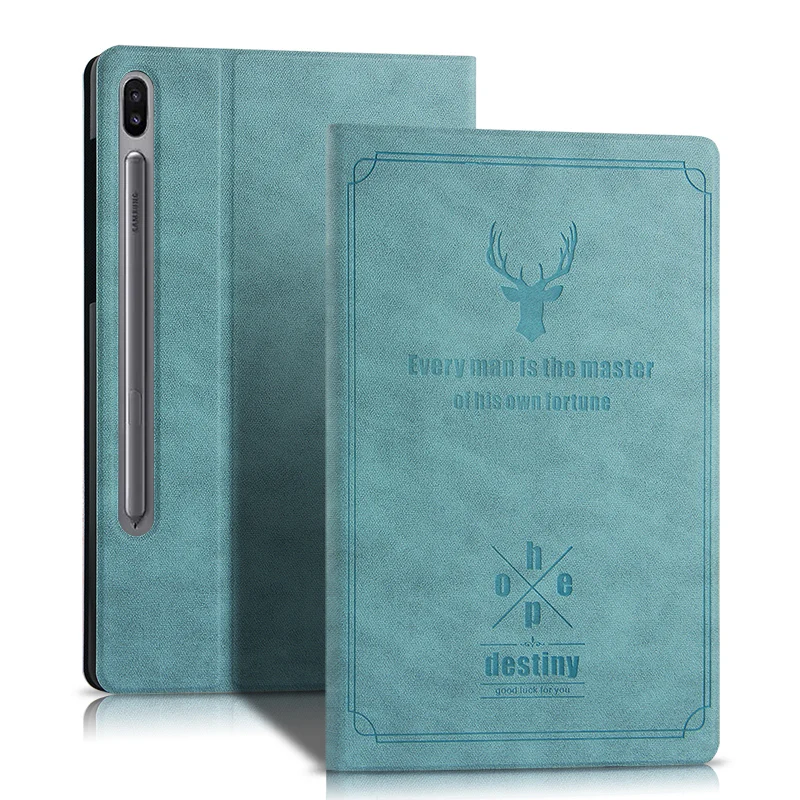 

For Samsung Galaxy Tab S6 10.5 T860 T865 Case Protective Cover For Galaxy Tab S6 10.5'' SM T860 T865 Tablet Case + Film