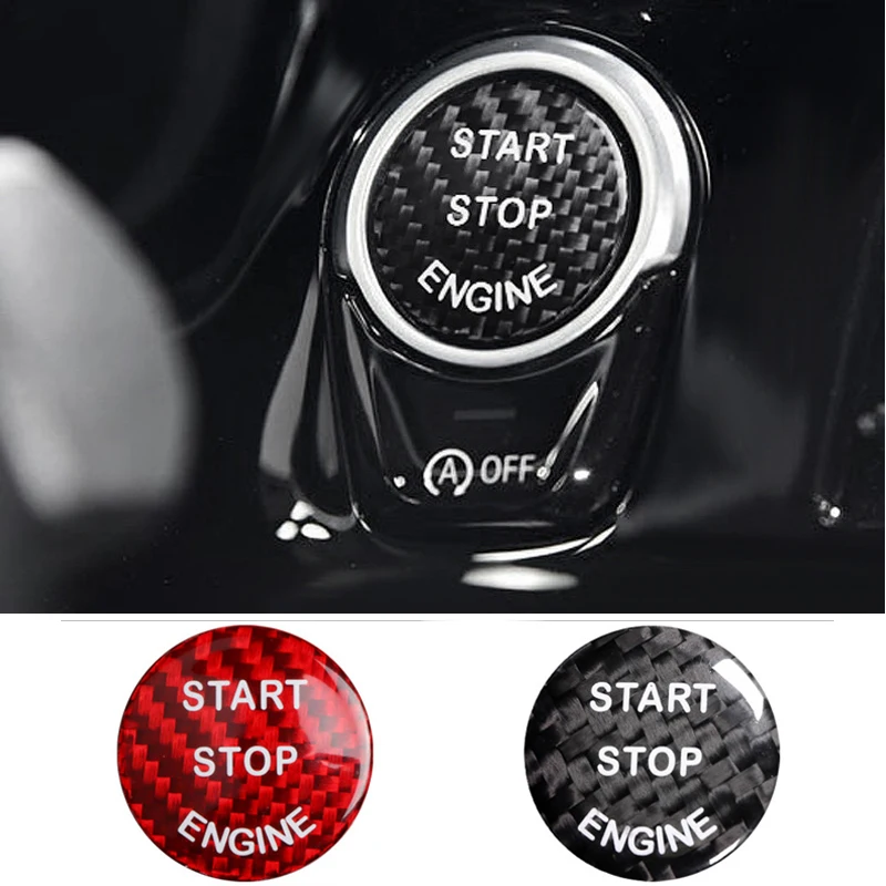 Кнопка переключателя автомобильного двигателя сменная крышка наклейка на