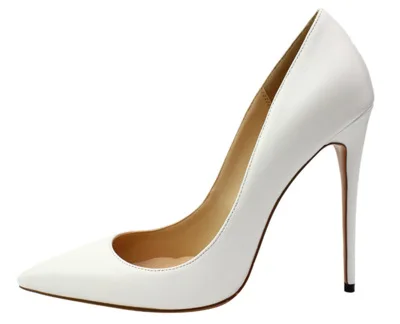 

autumn shoes pointed leather high-heeled shoes wedding shoes