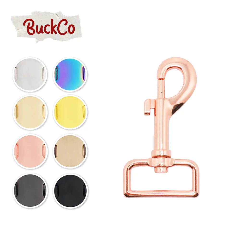 Metal Lobster hook for 30mm pet puppy leash handbag luggage strap diy parts durable and strong Swivel Clasp plated buckle HO30RG | Дом и сад