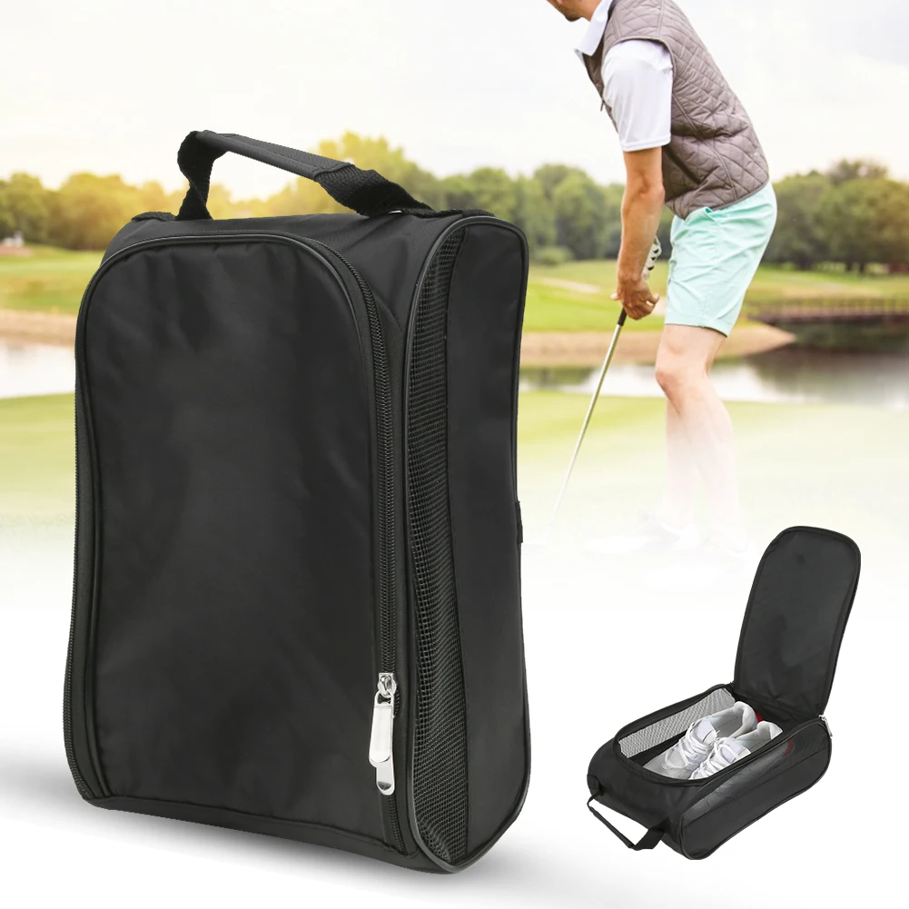 Нейлоновая сумка для обуви Golfs портативная дышащая обувь большой вместимости