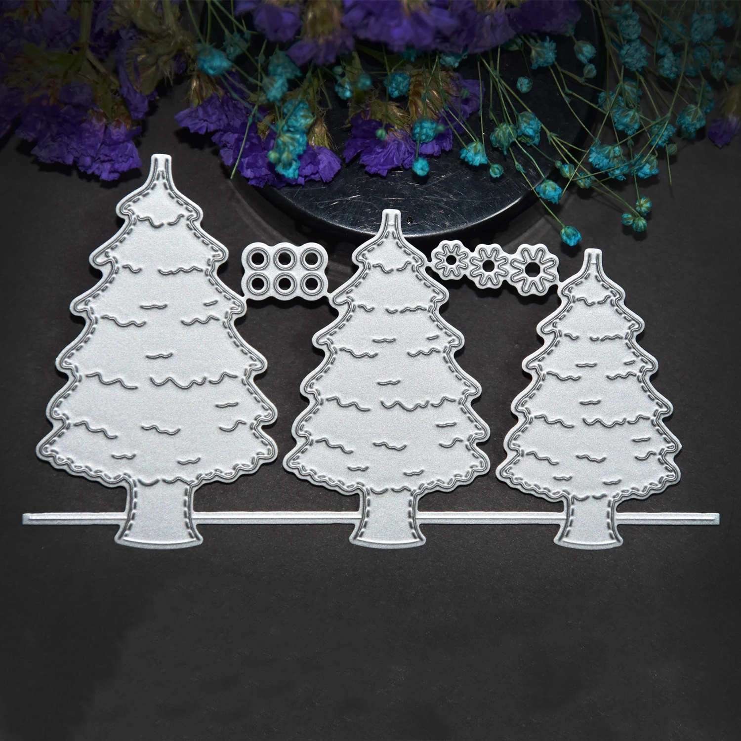 Металлические Вырубные штампы сделай сам Рождественское украшение форма кошки