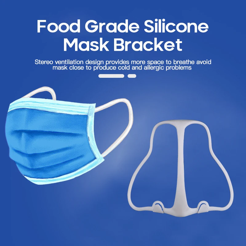 1/5/10PCS 3D Mouth Mask Support Disposable Inner Bracket Breathing Assist Pad Holder Breathable Valve | Дом и сад