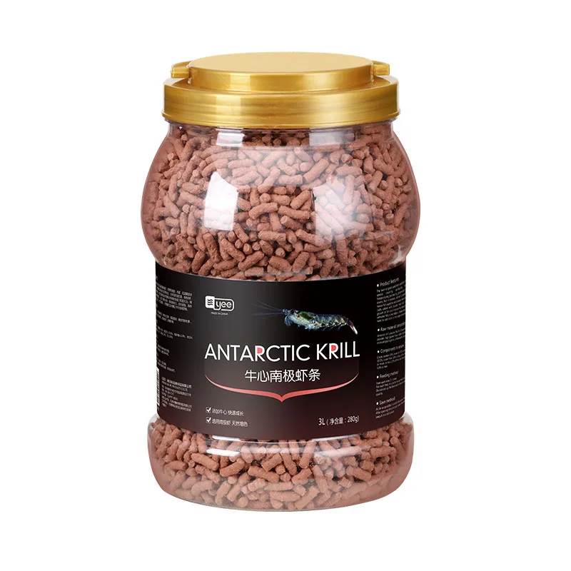 Палочки еда аквариум Красный попугай рыба еда пруд cryprinus carpiod корма cichild flowerhorn поплавок на воде тропические coldwater рыбы - Цвет: Protein rich sticks