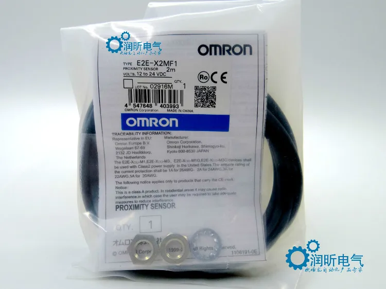 

Authentic Omron original brand new genuine E2E-X2MF1 2M genuine guarantee