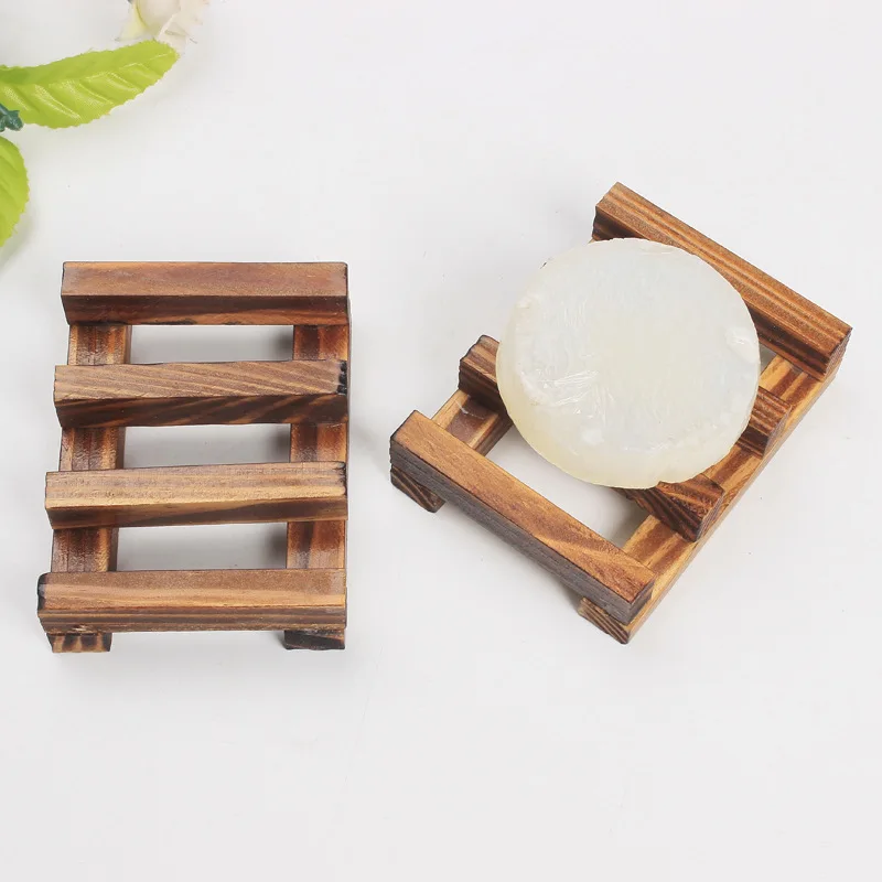 

200pcs DHL Free Wood Wooden Soap Dish Storage Tray Holder Bath Shower Plate Bathroom NEW Worldwide Store DH7667