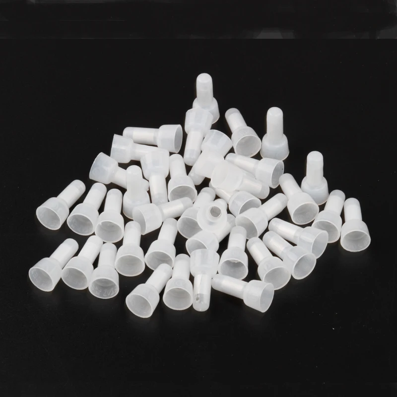 Обжимные колпачки с закрытым концом 100 шт./лот клеммы для электрических проводов