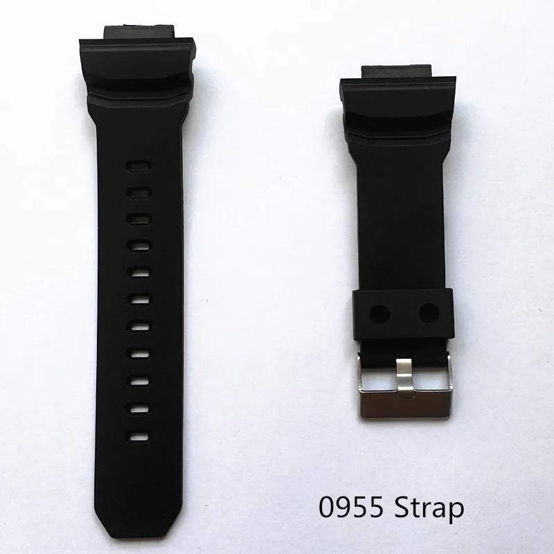 SKMEI 0955 Strap Skmei спортивные часы ремешок Пластик резиновые ремешки для различных моделей для часовых ремешков ремешки 1025 1068 0931 1016 1251 - Цвет ремешка: SKMEI 0955 Strap