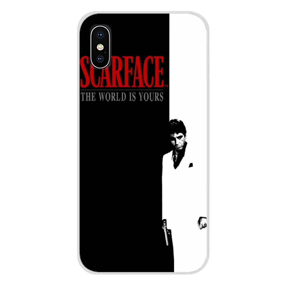 images 8 Scarface Тони Монтана удивительно для samsung A10 A30 A40 A50 A60 A70 Galaxy S2 Note 2 3 большое ядро Prime прозрачных чехлов из термопластичного полиуретана(TPU) на телефоны - Цвет: images 8