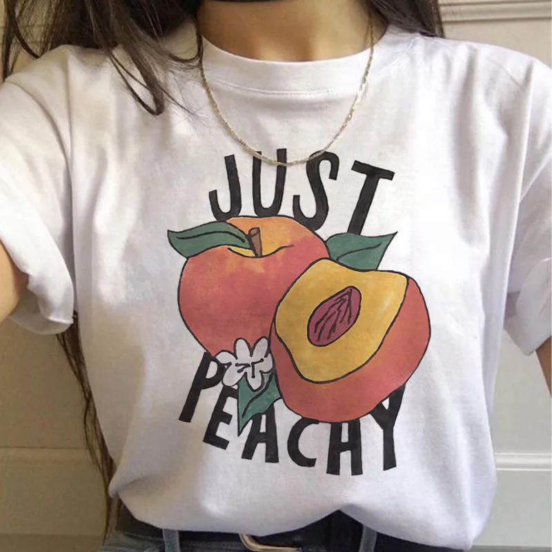 

Cute T Shirt Women Funny Cartoon Print TShirt Fashion Short Sleeve T-shirt Harajuku Tee Shirt Femme