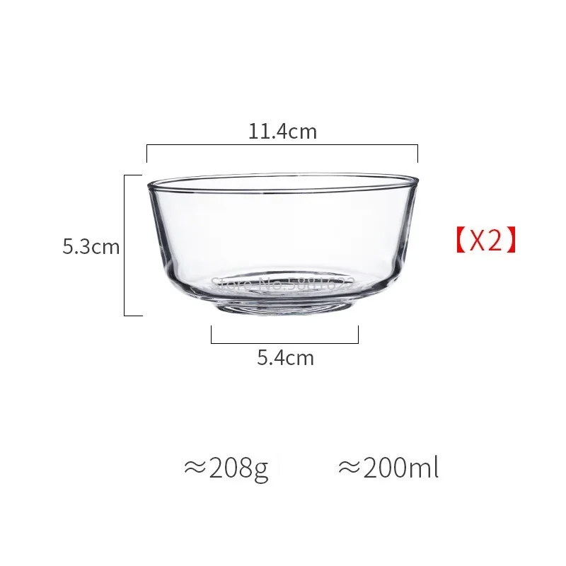 Креативная прозрачная стеклянная чаша в скандинавском стиле для фруктового