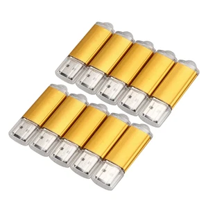 10 x 512mb memory stick usb flash drive usb flash drive usb 2 0 gold free global shipping