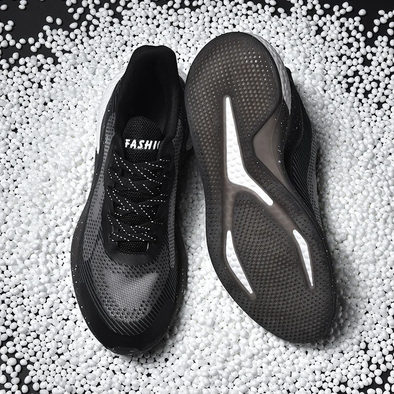 

Men Sneakers Breathable Air Mesh Outdoor Sport Shoes 2021 New Cushioning Flats Training Running Shoes 46 Zapatos De Hombre