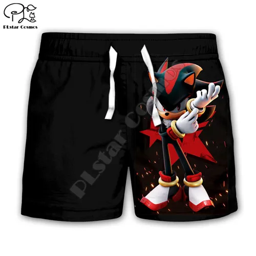 kids casual shorts Детский комплект, супер звуковой принт, 3d толстовки для маленьких девочек, толстовка с изображением ежика, пальто, уличная одежда для мальчиков, детская одежда, футболка, штаны - Цвет: kids casual shorts