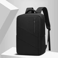 2021 new 15 6 inch laptop backpack rucksacks schoolbag waterproof multifunctional black casual canvas bag men business backpack