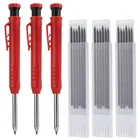 Фотокарандаши черные со встроенной точилкой, механические карандаши для рисования, инструменты для деревообработки