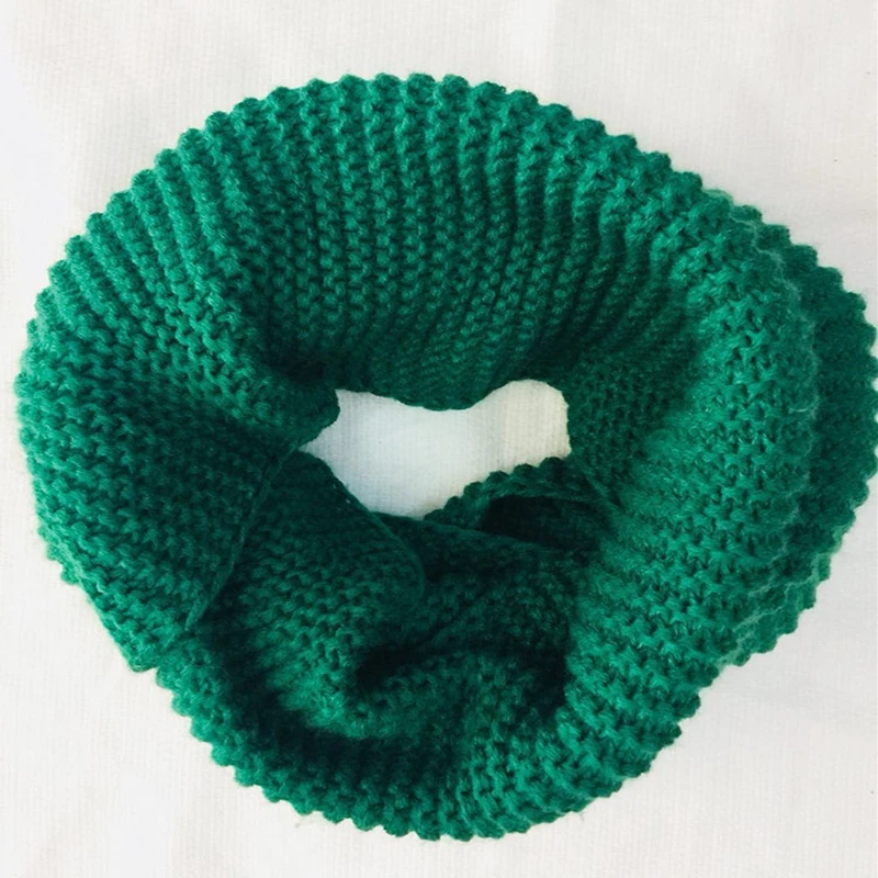 Winter Warm Knit Neck Warmer Circle Wrap Cowl Loop Snood Shawl Outdoor Scarf For Ladies Women |