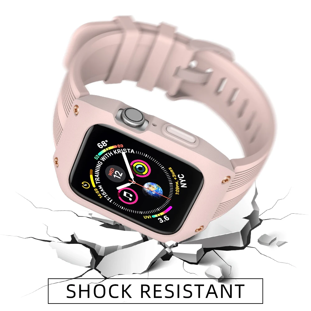 2019 новые женские Ремешки для наручных часов iWatch серии 1/2/3 Apple Watch 5 4 44 мм 40