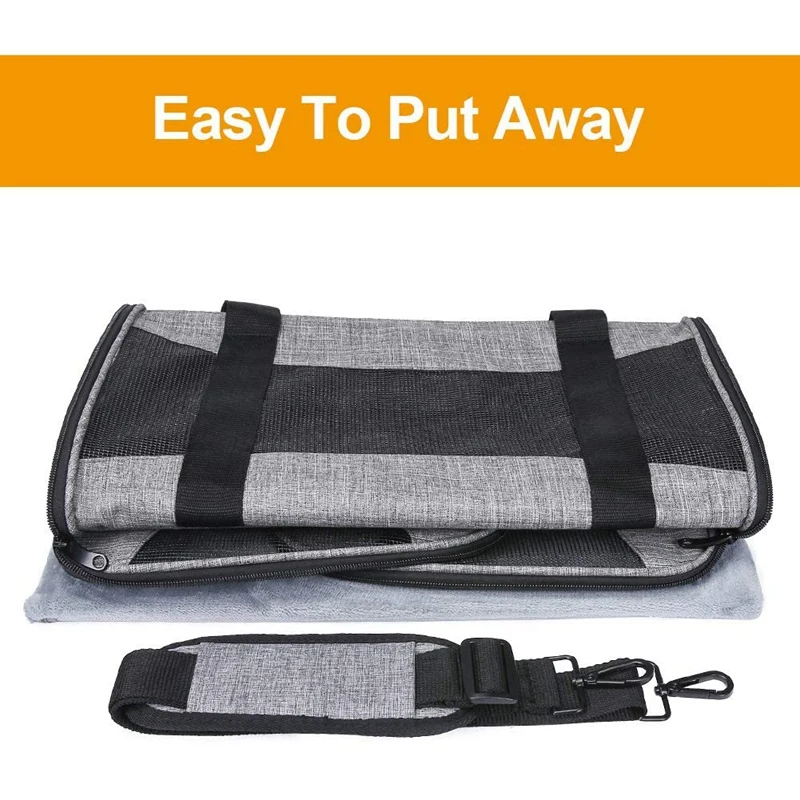 

Pet Carrier Cat Carrier Dog Carrier, Airline Approved Pet Travel Carrier Dog Car Seat Cat Carrier Bag Dog Carriers