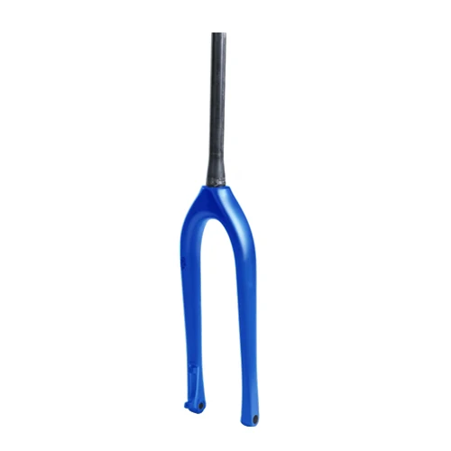 29er blue matt BXT Full Carbon MTB вилка Boost 110*15 мм 29er горный велосипед вилка 2" дюймовые дисковые тормоза Конические 1-1/8 to1-1/2 вилки моста - Цвет: 29er blue matt