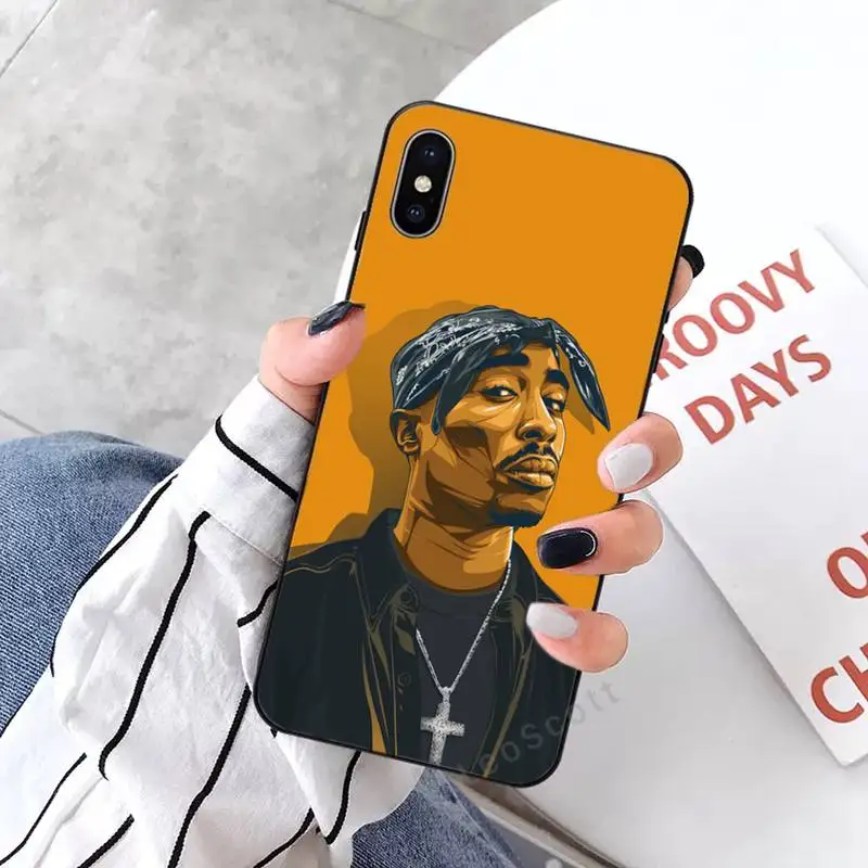 

2pac Phone Case for iPhone 11 12 mini pro XS MAX 8 7 6 6S Plus X 5S SE 2020 XR