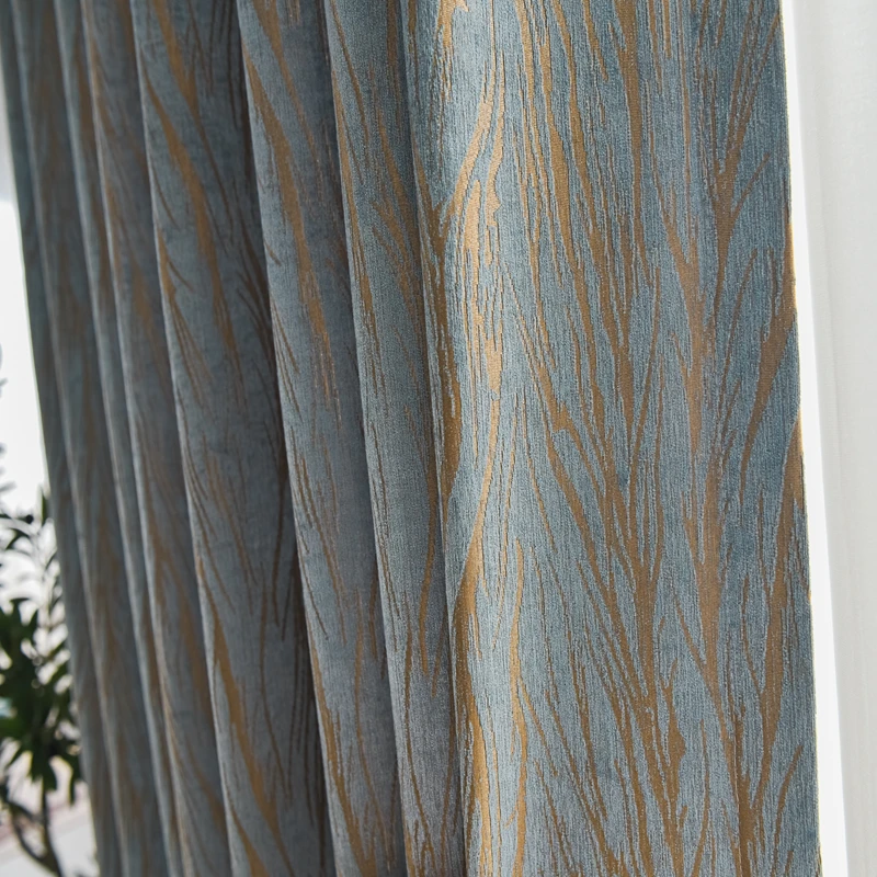 

Popular New Nordic Simple Simple Pretty European Light Luxury Shading Custom High Quality Curtain for Living Dining Room Bedroom