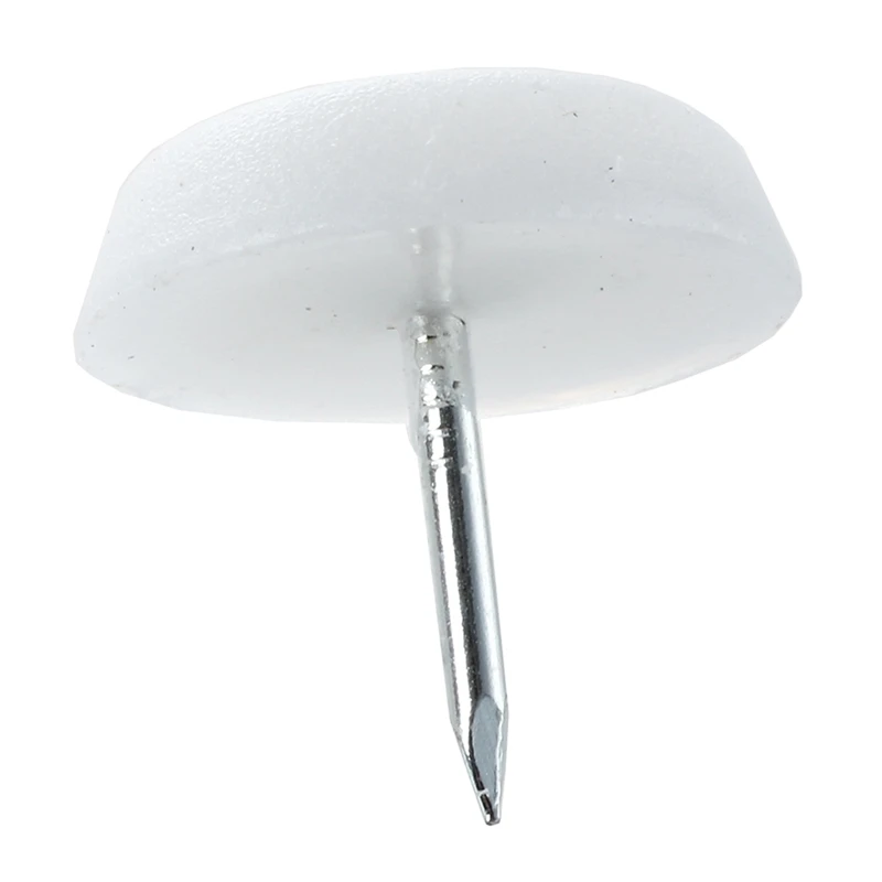 

70x Chair Table Feet Nail Pad Nail-on Glide Floor Protector 1.8mm & 100X 14mm Felt Feet Pad Skid Glide Nail