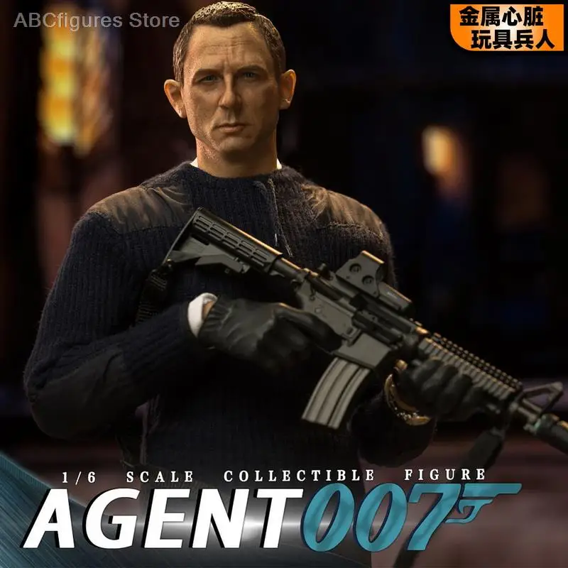 

1/6 BLACK 8 STUDIO BK-003 Agent 007 Full Set Male 12" Action Figure Pre-sale