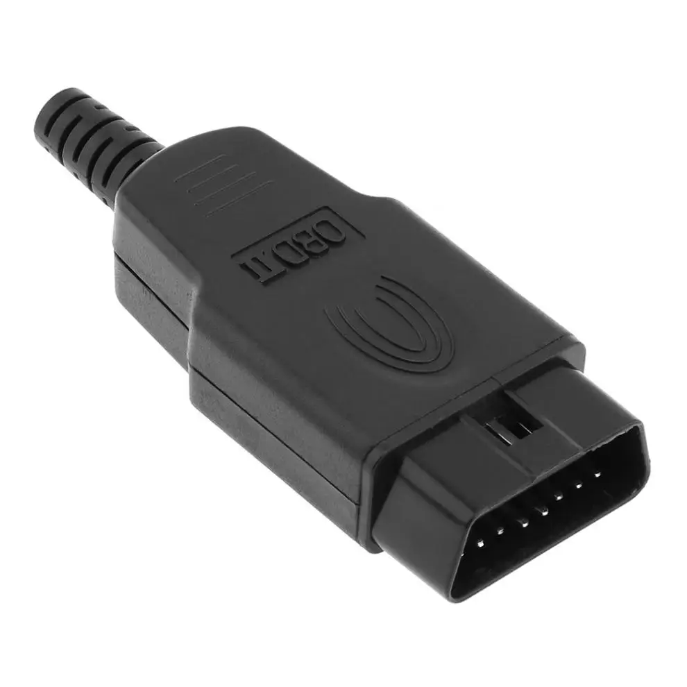 Кабель удлинитель OBDII OBD 2 с 16 контактным штекером и винтом|Кабели коннекторы для