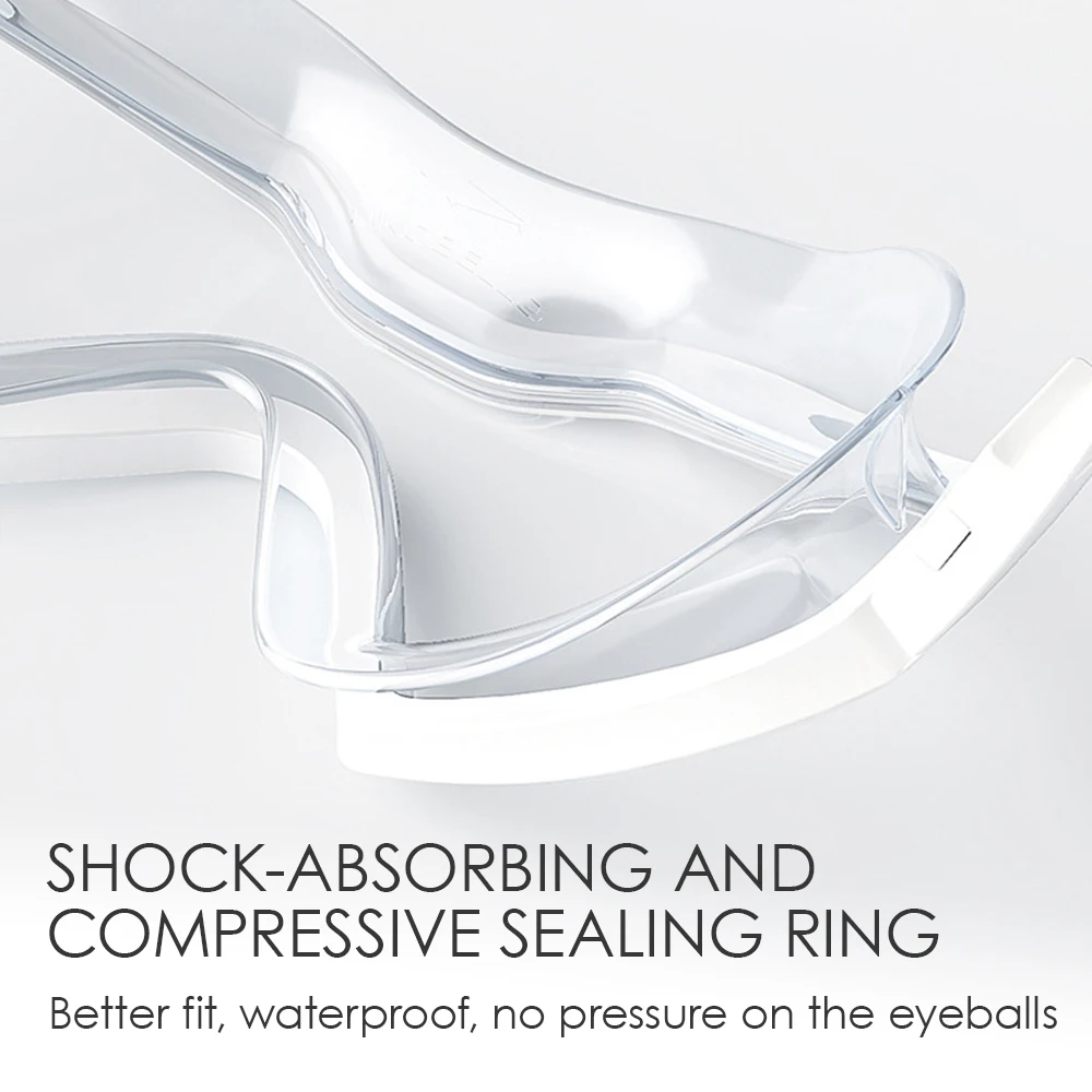 

Professional Waterproof Children's Goggles Anti-fog Swimming Eye Swimming Goggles Big Frame Goggles Resin Swim Eyewear Swimming